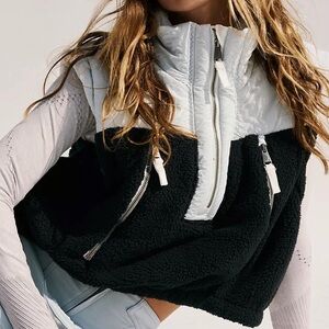 FP Movement by Free People Black and White Vest